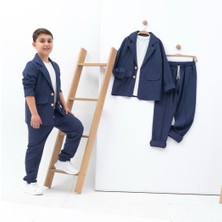 Zelhan Kids Erkek Çocuk Keten Takım