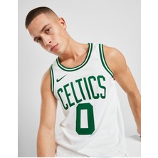 Nike Nba Boston Celtics Jayson Tatum Erkek Beyaz Basketbol Forması