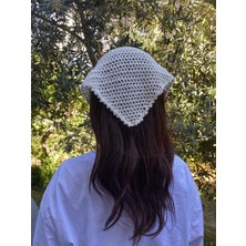 Veronika Model Örgü Bandana,el Işi Örgü Bandana