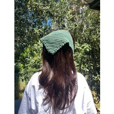 Veronika Model Örgü Bandana,el Işi Örgü Bandana