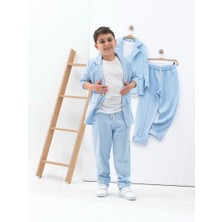 Zelhan Kids Erkekçocuk Keten Takım