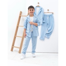 Zelhan Kids Erkekçocuk Keten Takım