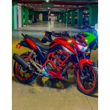 Mondial Drift L Özel Yapım Kırmızı 6 Takozlu Koruma Demiri Koruma Takozu