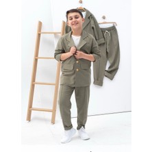 Zelhan Kids Erkekçocuk Keten Takım