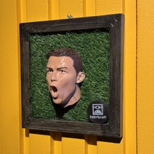 C. Ronaldo 3 Boyutlu Figür Tablo 25CMX25CM