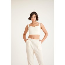 Bej Pamuk Keten Crop