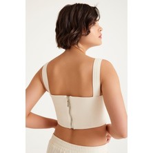 Bej Pamuk Keten Crop