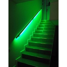 Yeşil Şerid LED Işık 12V Adaptör Tak Çalıştır 5 Metre