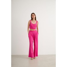 Fuşya Pembe Pantolon