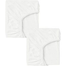 2 Adet 70 x 120 x 20 cm Lastikli Penye Kumaş Bebek Çarşafı