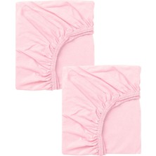 2 Adet 70 x 120 x 20 cm Lastikli Penye Kumaş Bebek Çarşafı
