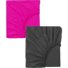 North Online 2 Adet 70 x 120 x 20 cm Lastikli Penye Kumaş Bebek Çarşafı