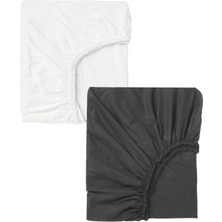 North Online 2 Adet 70 x 120 x 20 cm Lastikli Penye Kumaş Bebek Çarşafı