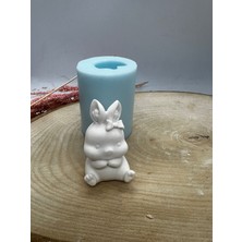 Fiyonklu Tavşan Silikon Kalıp