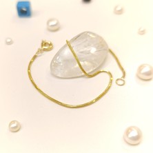 Tondo Zincir Bileklik Künye 14 Ayar Altın Hd Videolu