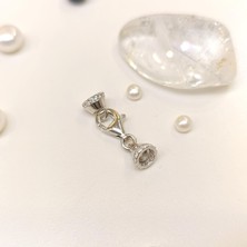 Taşlı Inci ve Taş Dizmek Için Kilit 925 Ayar Gümüş Hd Videolu