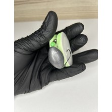 1 Adet Glowlu Tek Iğneli 20 Gram Gezer Kurşunlu Hazır Olta Iğnesi Takımı Kıyı Tekne