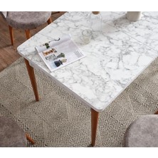 Yonga concept Açılabilir Mutfak Masa Takımı (6 Sandalyeli)