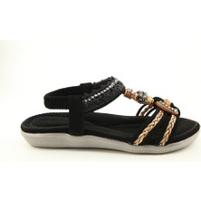 Guja 25Y129-2 Siyah Çocuk Sandalet
