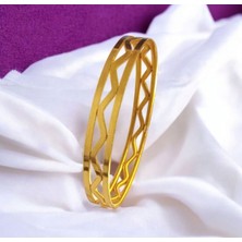 Kadın Altın Kaplama 3'lü Ajda Bilezik