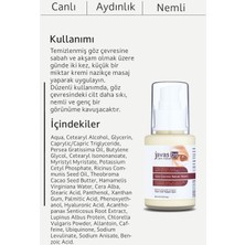 Javas Bs-Göz Çevresi Hyarulonic Acid, Koenzim Q10, Caffeine Göz Çevresi Bakım Kremi