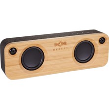 House Of Get Together, Taşınabilir Bluetooth Hoparlör Kutusu, Kablosuz Bağlantı, Mikrofon, Oda Doldurucu Ses, 3,5 mm Aux Girişi, USB Bağlantı Noktası, 10 Saat Pil Ömrü, Siyah