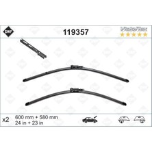 Sılecek Supurgesı 600/580MM Swf Bmw E60