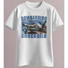 Bombardiro Crocodilo Italyan Brainrot Meme Tişört