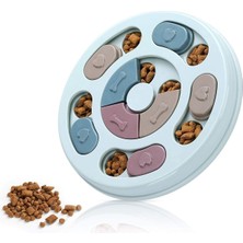 Kedi Köpek Mama Bulmaca Oyuncağı Yavaş Besleyici Köpek Gıda Dağıtıcı Yavaş Yeme
