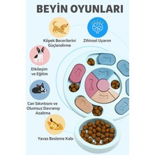 Kedi Köpek Mama Bulmaca Oyuncağı Yavaş Besleyici Köpek Gıda Dağıtıcı Yavaş Yeme