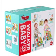 Vardem Oyuncak BIB- 6017 Pianolu Yürüme Arkadaşı 4ın1