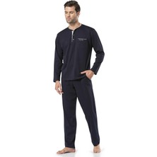 Pierre Cardin 5li Penye Robdöşambr Damatlık Pijama Set 5560