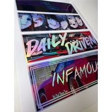 Araç Cam Hologram Baskılı Sticker ( Etiket )