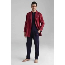 U.S. Polo Assn. Erkek Damat Çeyiz Pijama Takım Robdöşambır Lacivert 12000