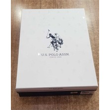U.S. Polo Assn. Erkek Damat Çeyiz Pijama Takım Robdöşambır Lacivert 12000