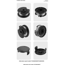 Luuminaly F016F04557 Yedek Makara Kapağı Biçme Kafaları Biçme Ipi Misina Kapağı (Yurt Dışından)