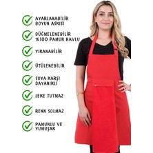 Sevilya Star Ayar Askılı Havlulu Mutfak Önlüğü Seti (Havlulu Önlük)