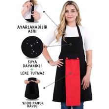 Sevilya Star Ayar Askılı Havlulu Mutfak Önlüğü Seti (Havlulu Önlük)