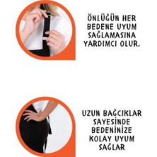 Sevilya Star Ayar Askılı Havlulu 4lü Mutfak Önlüğü Seti (2 Eldiven)