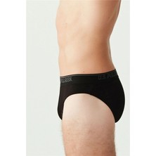 U.S. Polo Assn. Erkek Siyah 3'lü Slip Külot