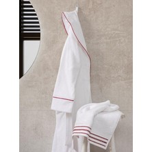 Cotton Box Classic Bornoz Seti Helya Beyaz Unisex L/XL