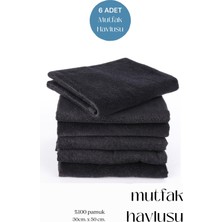 Sevilya 6 Adet Mutfak Havlusu El Yüz Havlusu