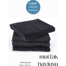 4 Adet Mutfak Havlusu El Yüz Havlusu