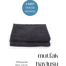 Sevilya 2 Adet Mutfak Havlusu El Yüz Havlusu