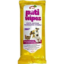 Flexi Pati Wipes Evcil Hayvan Temizleme Islak Mendili 30'lu