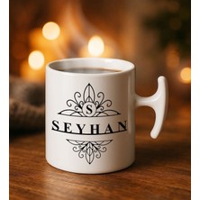 Bk Gift Kişiye Özel Isimli Hammer Kulplu Beyaz Kupa Bardak-9, Arkadaşa Hediye, Sevgiliye Hediye, Doğum Günü Hediyesi