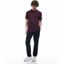 Koton Kısa Kollu Pamuklu Pike Kumaş Polo Yaka Slim Fit Tişört