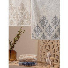 Cotton Box 4'lü Jakarlı El Havlusu Seti - Iskandinav Bertel - 50x90cm