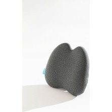 Ortopedik Visco Lüx Bel Yastığı Ofis Araba Koltuk Yastığı Bel Destek Minderi 39X39X11 cm