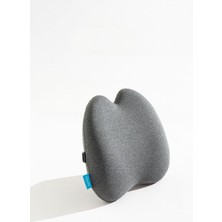 Ortopedik Visco Lüx Bel Yastığı Ofis Araba Koltuk Yastığı Bel Destek Minderi 39X39X11 cm